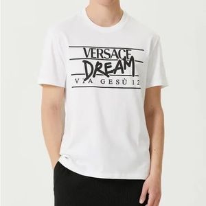 VERSACE T-shirt NWOT Dream Versace Shirt Designer Comfortable Elegant